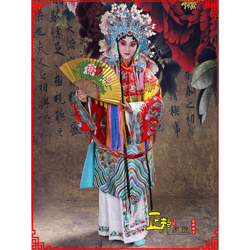 陆川凤袍杨贵妃贵妃醉酒 软绉团凤女蟒